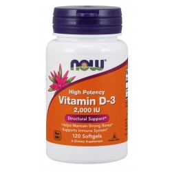 Vitamin D-3 2000 IU - NOW